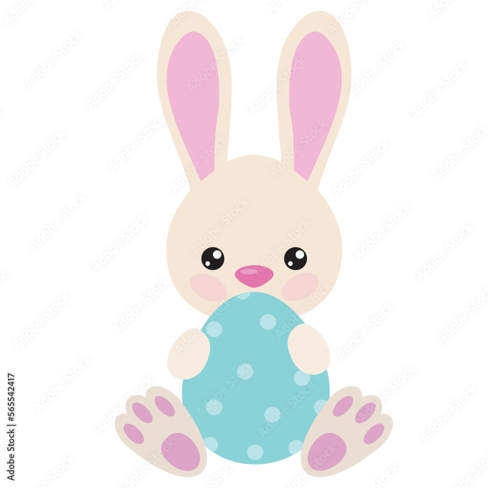 Easter bunny boy vector cartoon illustration Easter bunny boy vector cartoon illustration
