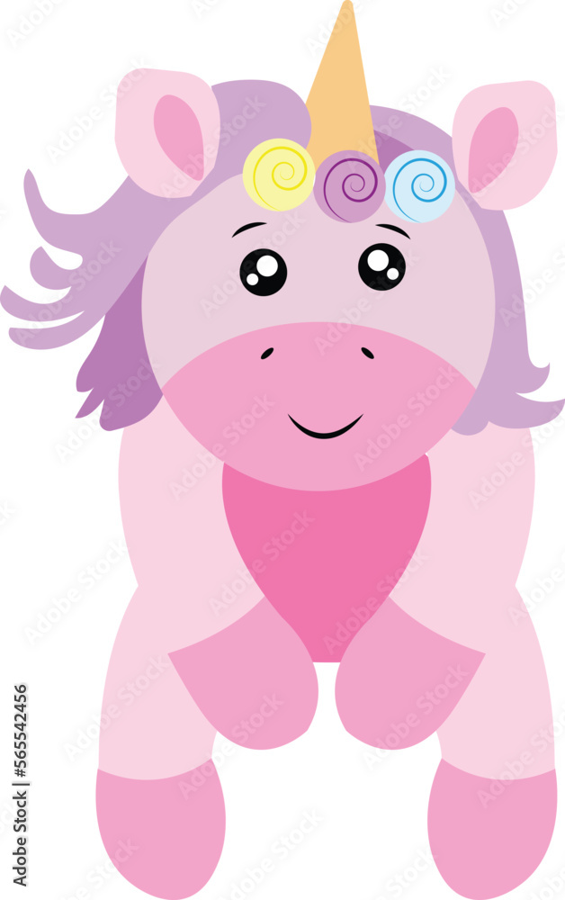 Fototapeta premium Unicorn Vector image or clipart
