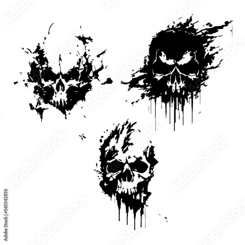 ink skull