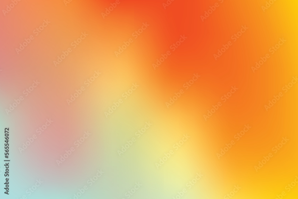Vibrant and softly blurred abstract wallpaper background