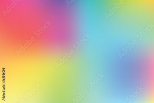 Vibrant and softly blurred abstract wallpaper background