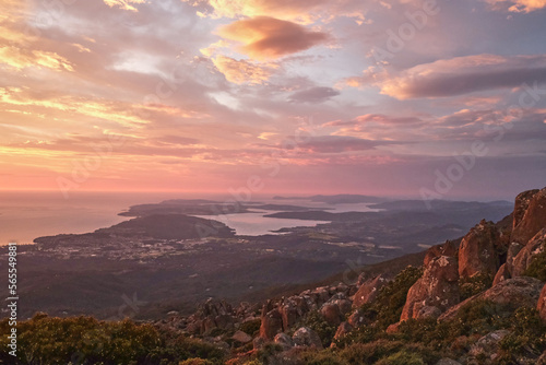 Sunrise at Mount Wellington 