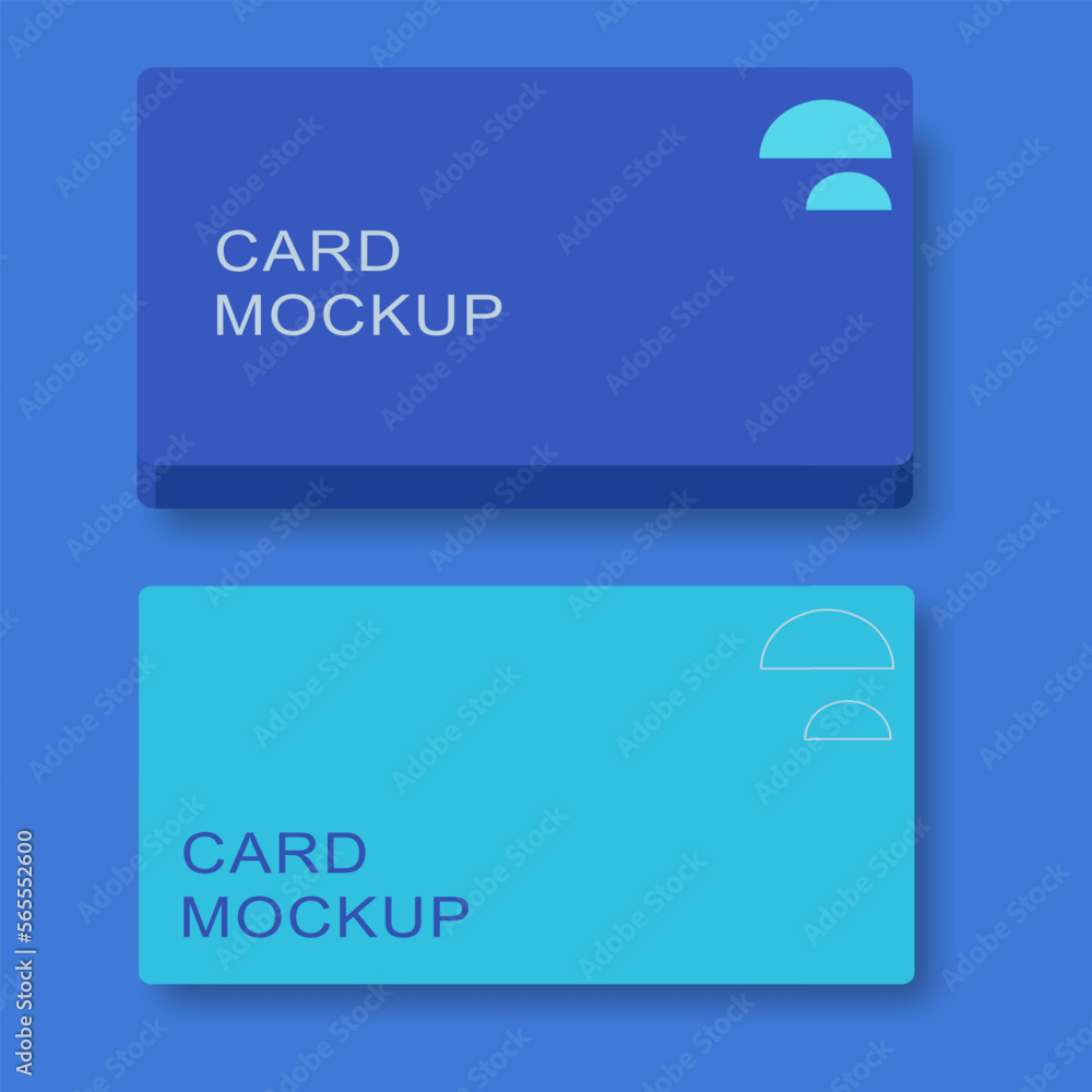 Elegant business card or post card mockup template design. Elegant business card or post card mockup template design.