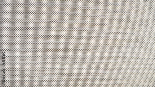 Closeup of fabric texture and rough surface in light grey tone for background and decoration