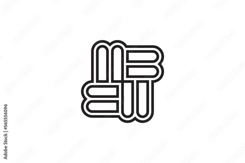 MB logo design concept MB logo design concept