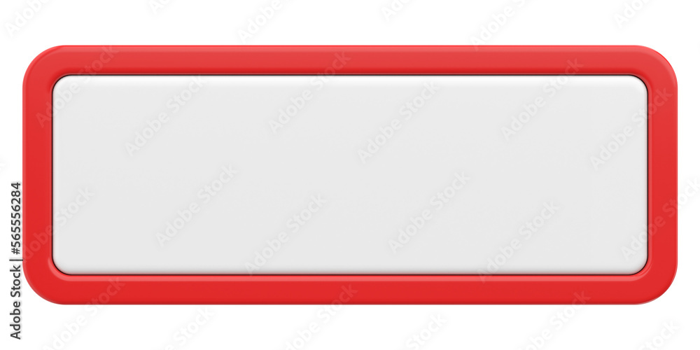 3D button. Empty button. 3D illustration. 3D button. Empty button. 3D illustration.