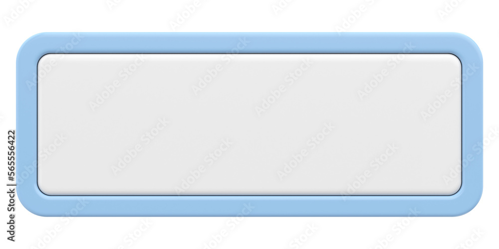 3D button. Empty button. 3D illustration. 3D button. Empty button. 3D illustration.