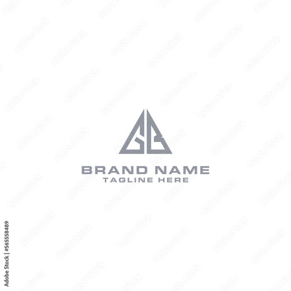 Initial letter GB logo design Initial letter GB logo design