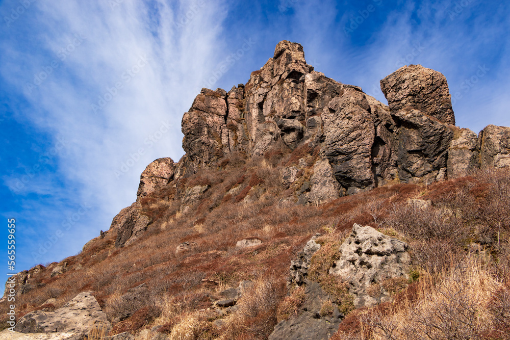 秋の九重山