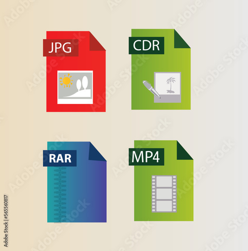 File format, digital file, Extension file, Document 