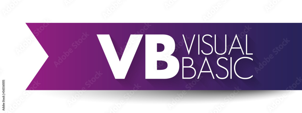 VB - Visual Basic is a name for a family of programming languages ...