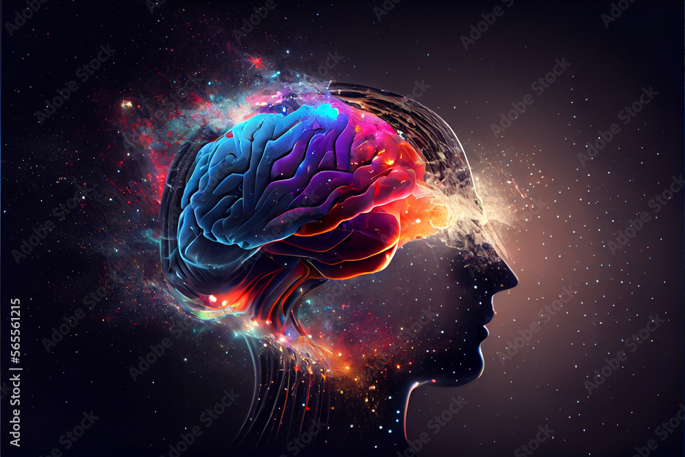 Inner Life Of Human Mind Stock Photo - Download Image Now - Human Brain,  Abstract, Alertness - iStock