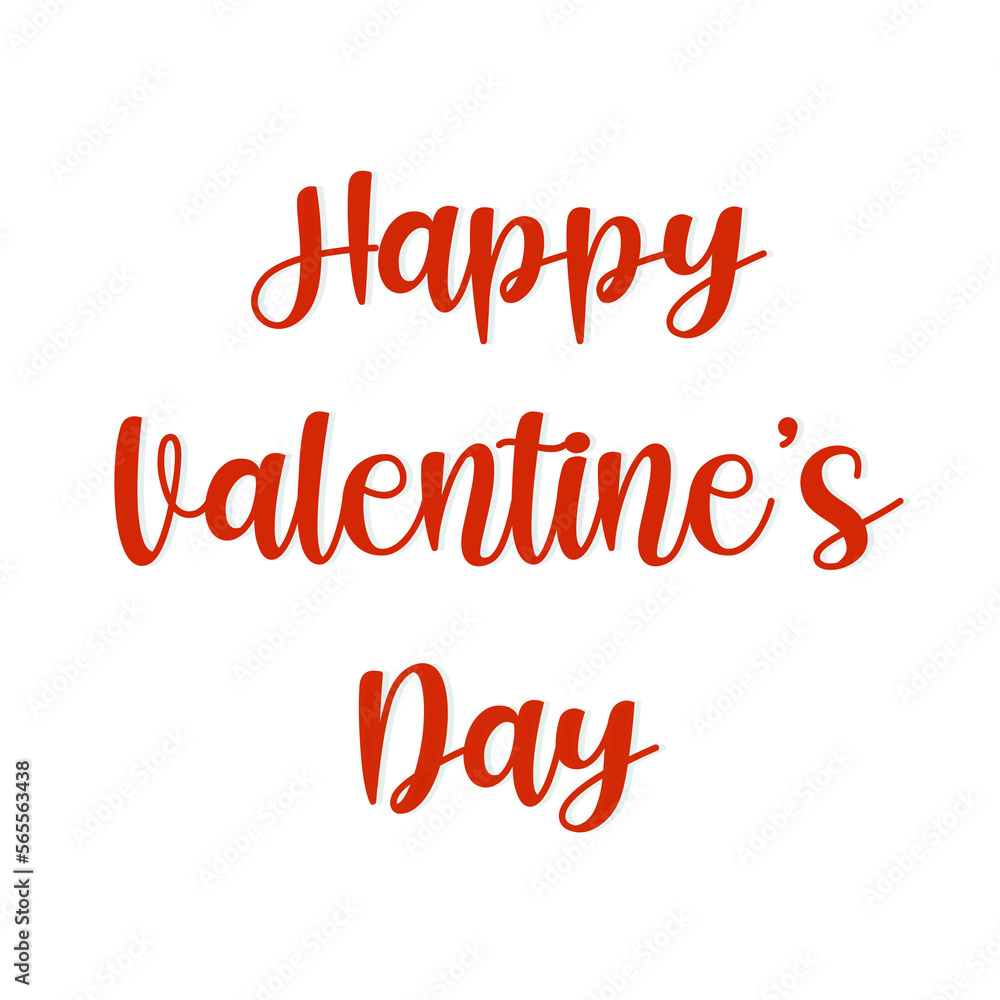 Happy Valentine’s  day  written card png