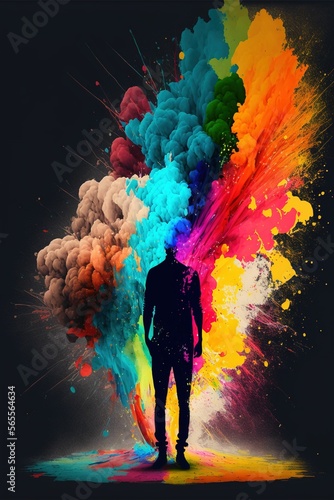 Abstract colourful I pad, tab, notebook ,mobile wallpaper and abstract colourful high-quality 4k background.