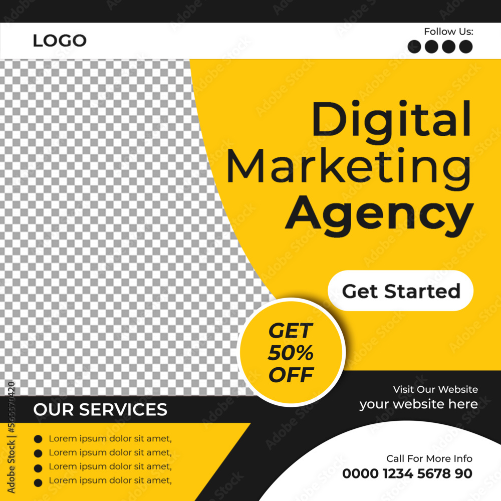 Digital Marketing Social Media Post Template | Social Media Post Design for Digital Marketing Agency |Facebook Instagram post design Digital Marketing Social Media Post Template | Social Media Post Design for Digital Marketing Agency |Facebook Instagram post design