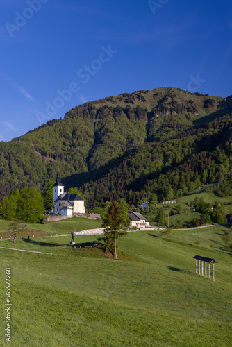 Church of St. Nikolaja in Sorica, Slovenia photo