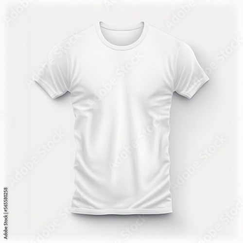 T-shirt white template