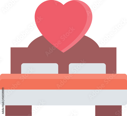 icons valentine’s day bed