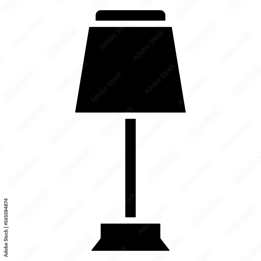 desk lamp illustration