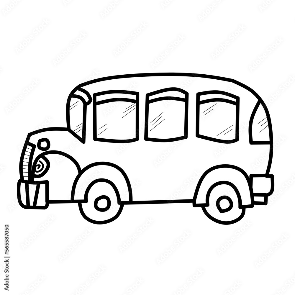 illustration of a bus