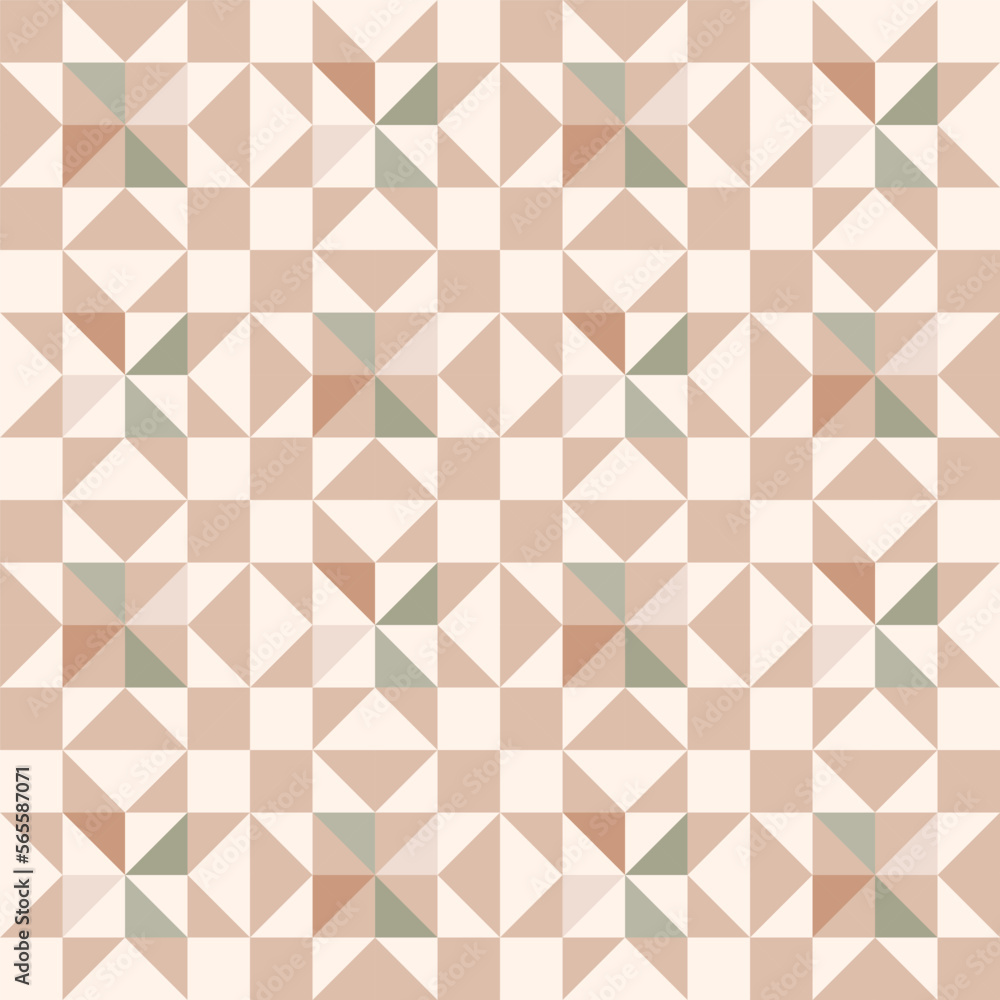 Obraz premium Trendy minimalist geometric seamless pattern