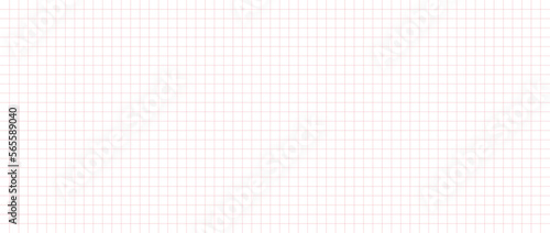 Texture of graph paper, Pink grid line paper sheet