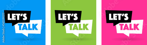 Let's talk