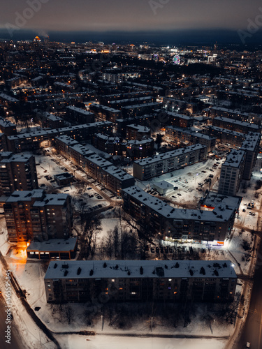 aerial view of the city © Артем Шуткин