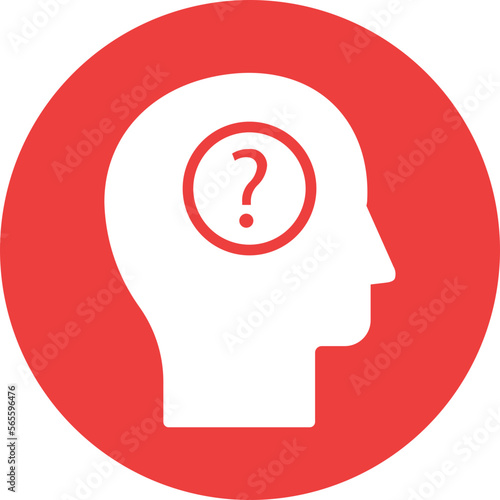 Confusion, dilemma  Vector Icon which can easily modify or edit

