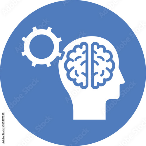 Brain, brainstorming Vector Icon Fully Editable

