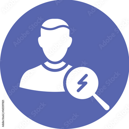 Occupational stress, pressure Vector Icon which can easily modify or edit

