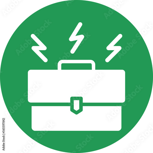 Job tension, portfolio Vector Icon which can easily modify or edit

