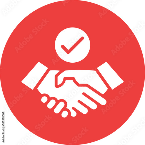  Approved, commitment Vector Icon which can easily modify or edit
