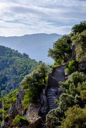 Escalier Castell d'Alaró
