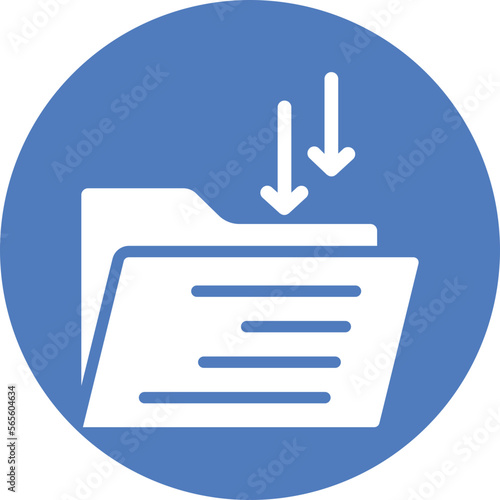 Archives, documents Vector Icon

