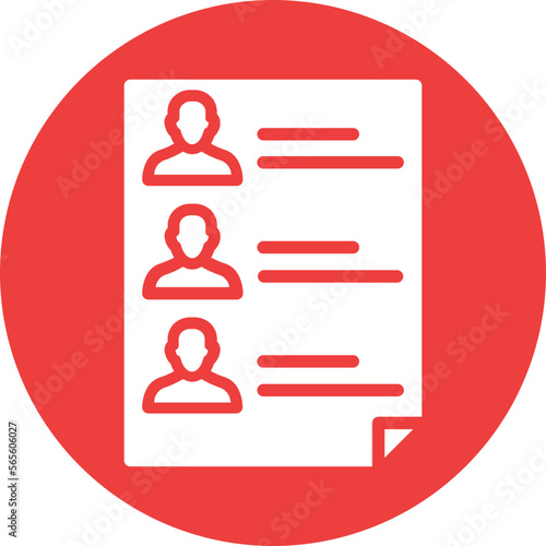 Applicant, attendance Vector Icon

