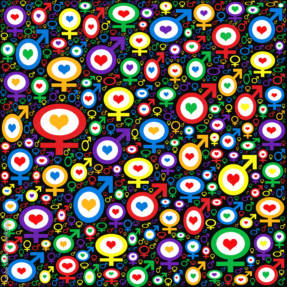 LGBT pattern LGBT pattern