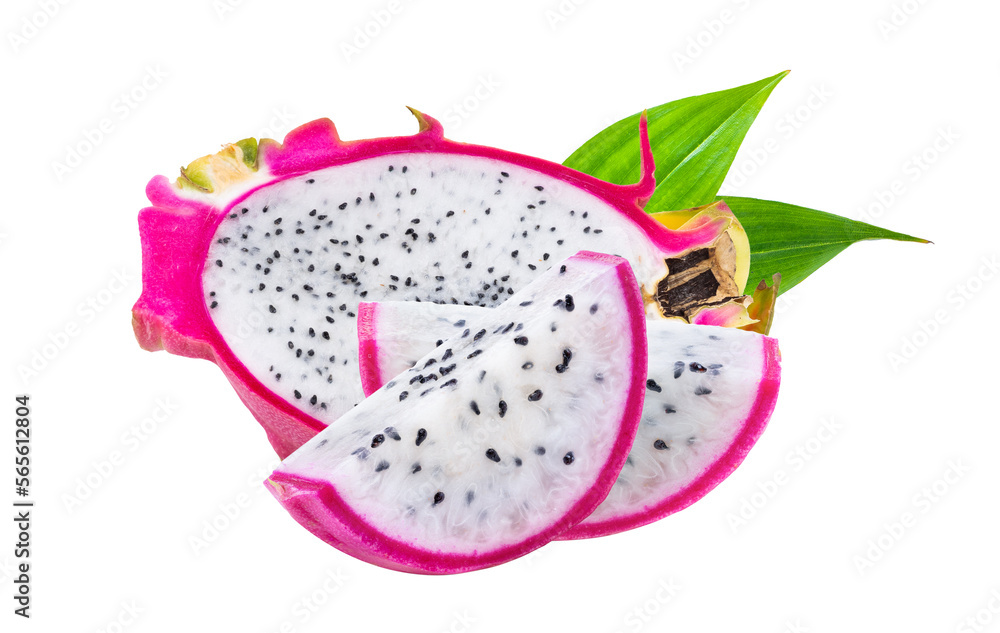 Dragon fruit isolated on transparent png