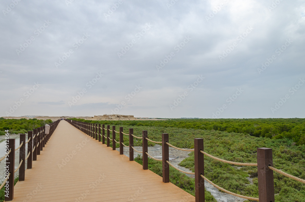 Mesmerizing beauty of Purple Island at Al Khor, Qatar Mesmerizing beauty of Purple Island at Al Khor, Qatar