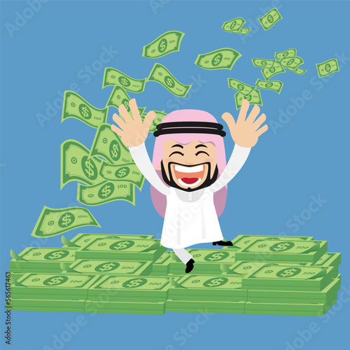 Cute Set - Arab - Set of business people