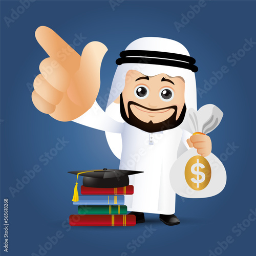 People Set - Arab  - Set of business people