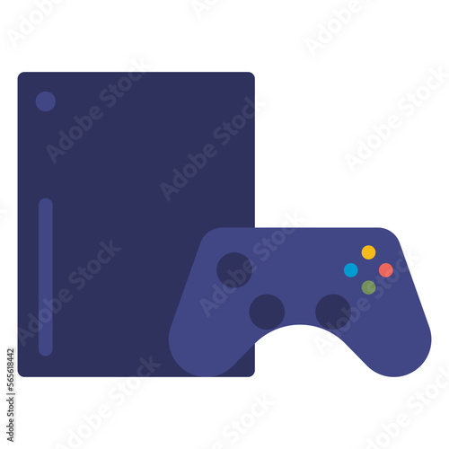 console gaming illustration