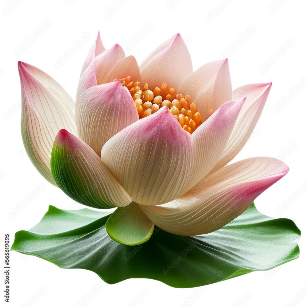 Fototapeta premium flowerm11 lotus flora blossom bloom petal nature garden floweret floret pink white