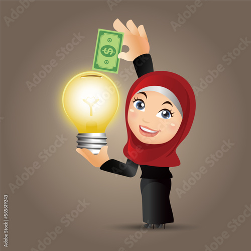 People Set - Arab  - Set of business people