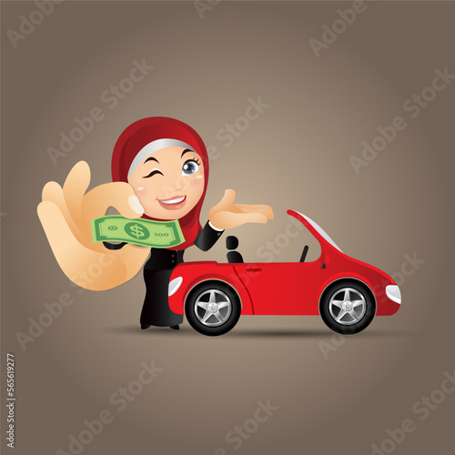 People Set - Arab  - Set of business people
