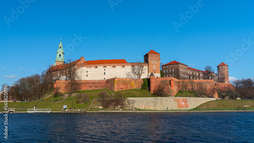 castle on the water Krakow
