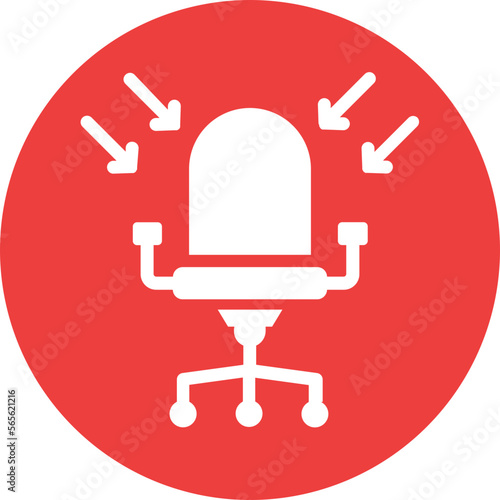 Chair, employment Vector Icon