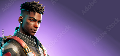 Stylized game character design, generative ai