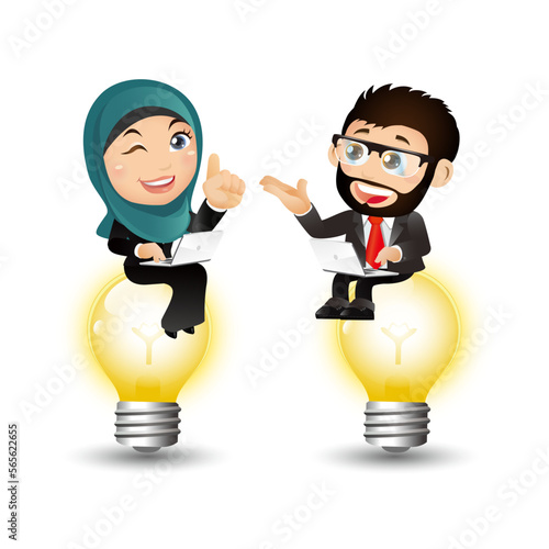 People Set - Arab Business people