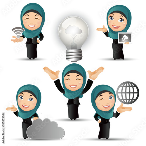 People Set - Arab Business people